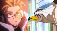 Hawks (My Hero Academia Quirk User) and Pell (One Piece Devil Fruit User) (Image via Studio Bones and Toei Animation )